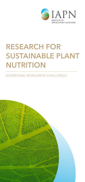 Deckblatt Research for sustainable plant nutrition