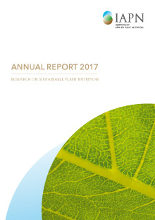 Titelblatt: Research on sustainable plant nutrition - Annual Report 2017