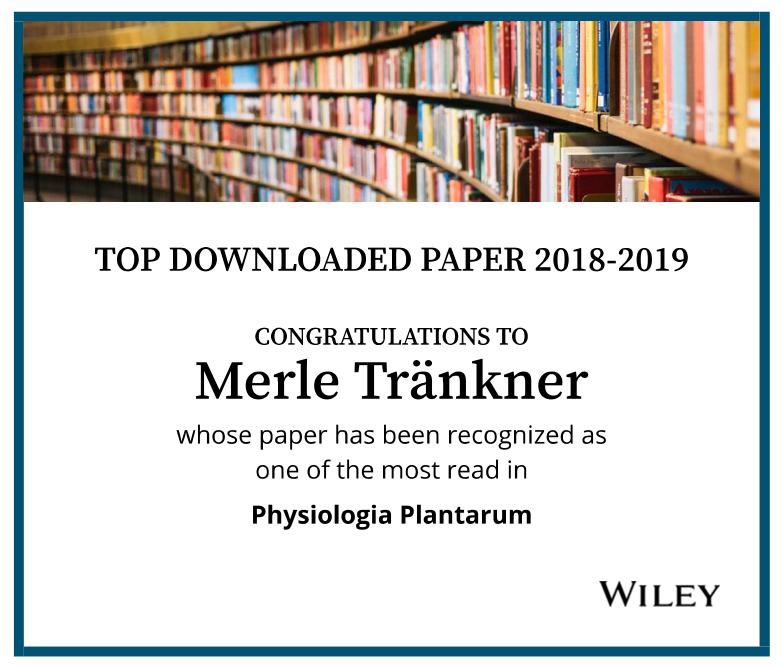 Recognized as a “Top Downloaded Paper 2018-2019": the review article by Junior Professor Dr. Merle Tränkner, Dr. Ershad Tavakol and Dr. Bálint Jákli Recognized as a “Top Downloaded Paper 2018-2019": the review article by Junior Professor Dr. Merle Tränkner, Dr. Ershad Tavakol and Dr. Bálint Jákli
