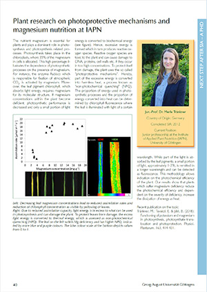 PDF of the article by Jun. Prof. Dr. Merle Tränkner in the special issue